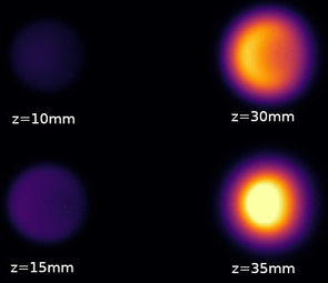 Simulation d'une nappe laser avec htrdr-combustion